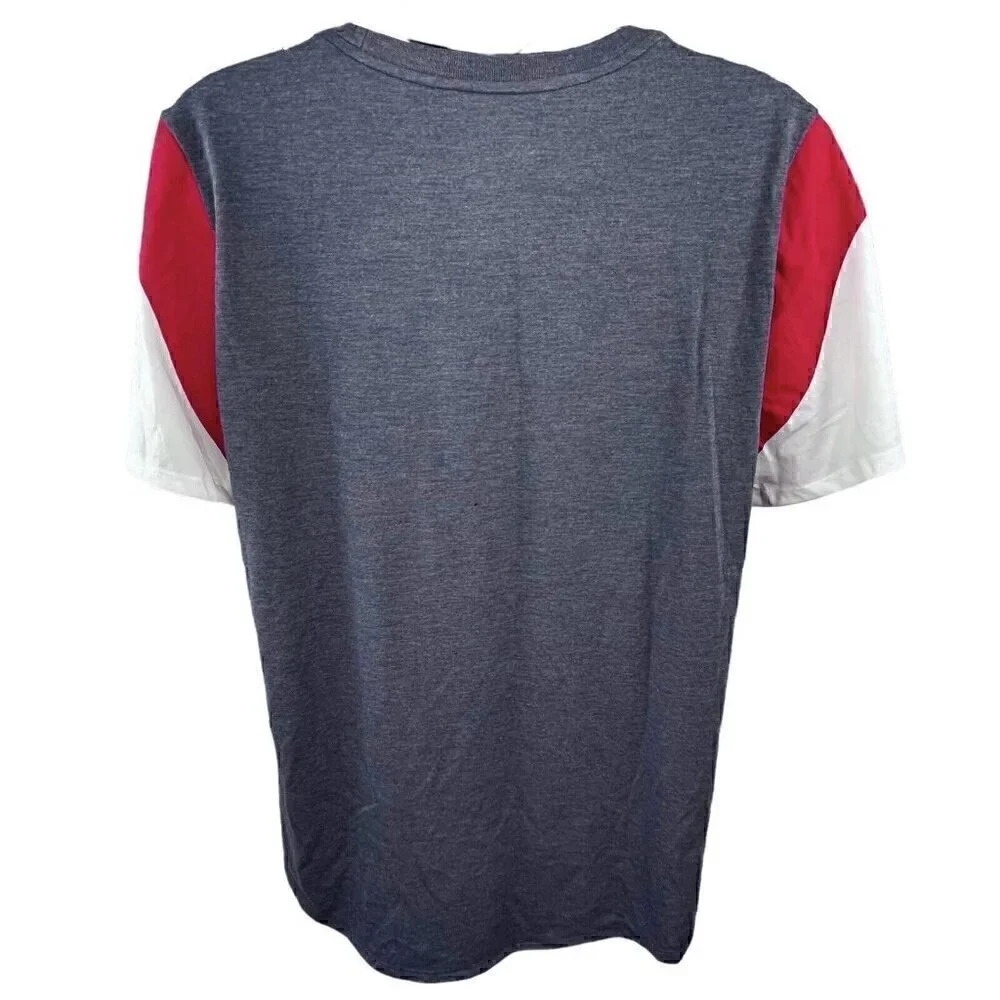 New England Patriots The Nike Tee NFL Team Apparel Women’s L Heather Navy